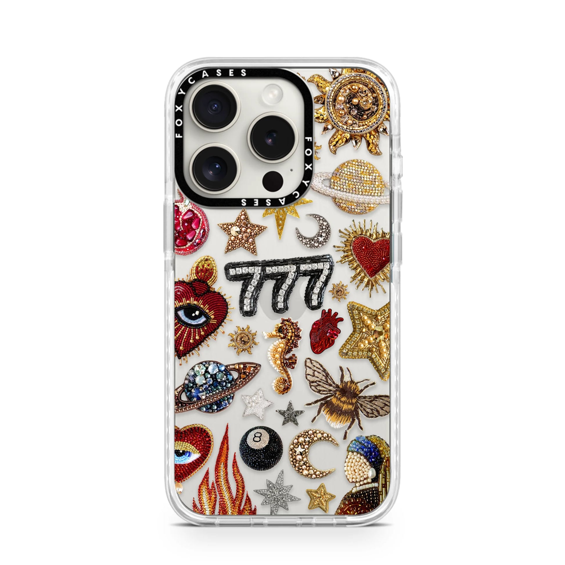 iPhone 15 Pro Impact Case White