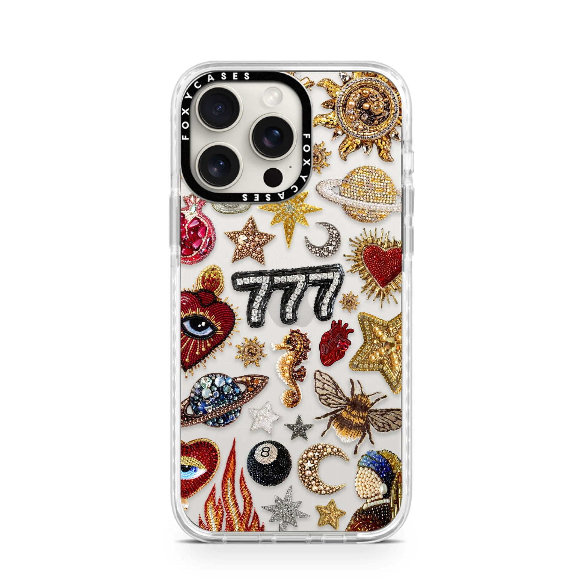 iPhone 15 Pro Max Impact Case White