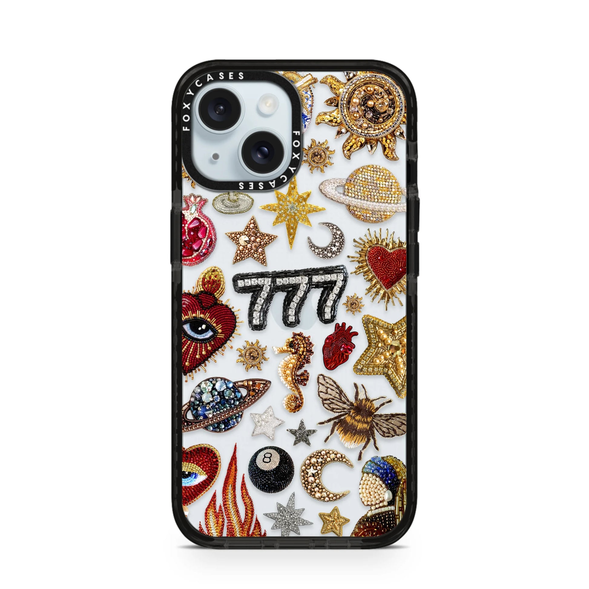 iPhone 15 Impact Case Black