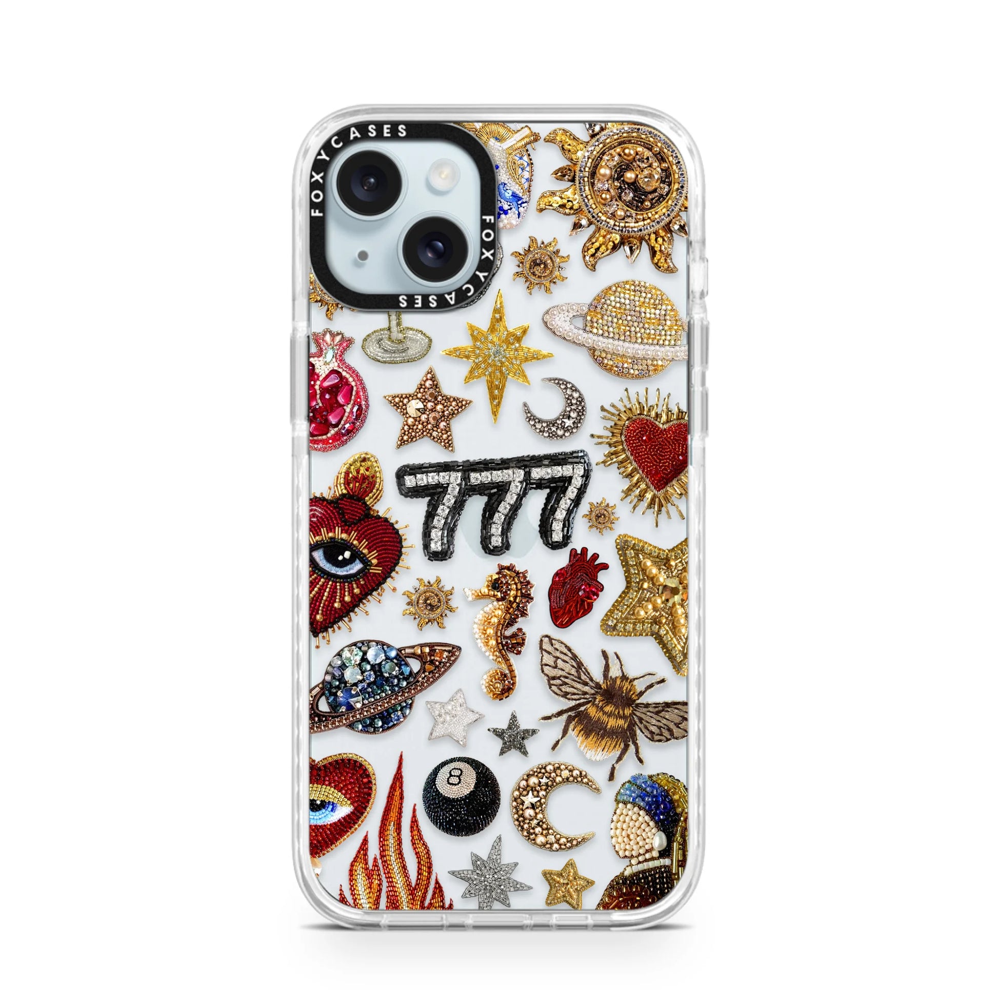 iPhone 15 Plus Impact Case White