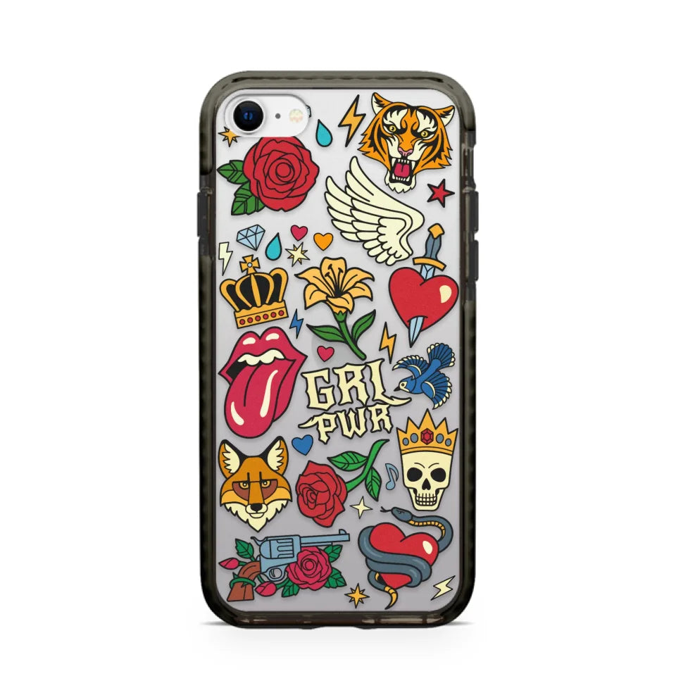 iPhone SE 2022 Impact Case Black