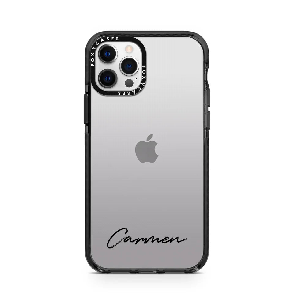 iPhone 12 Pro Impact Case Black