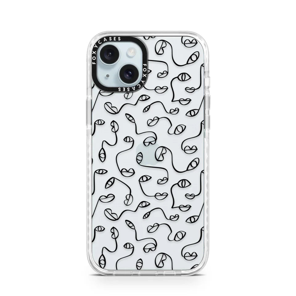 iPhone 15 Plus Impact Case White