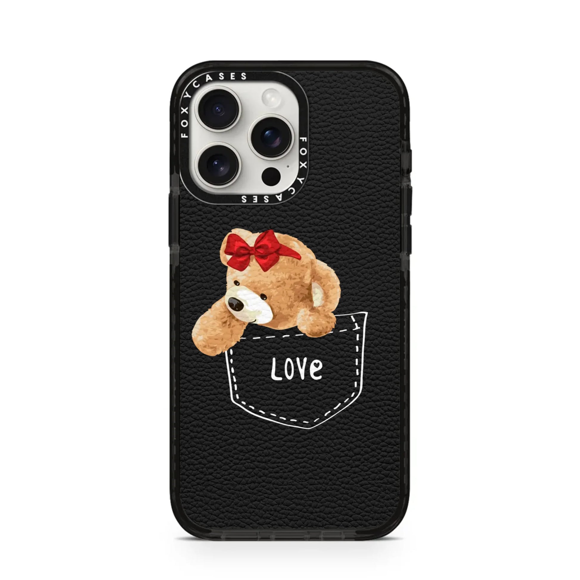 iPhone 15 Pro Max Impact Case Black