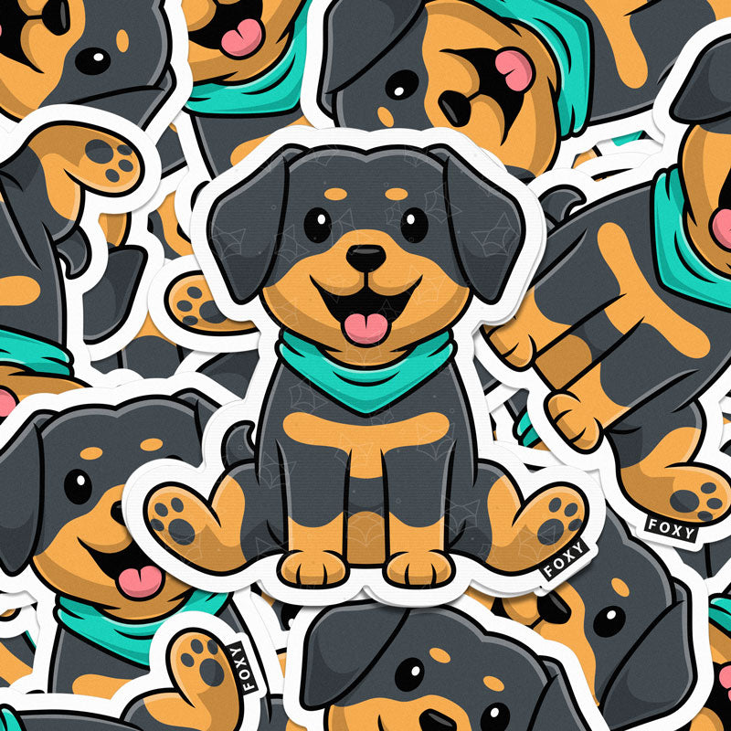 Cute Rott - Sticker