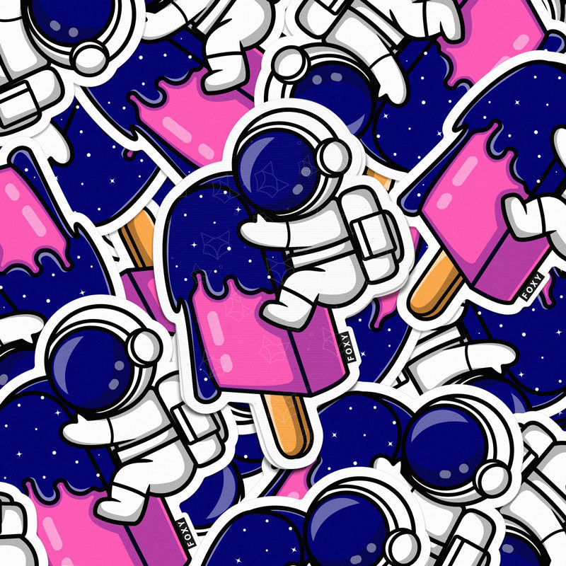 Ice Cream Astronaut - Sticker