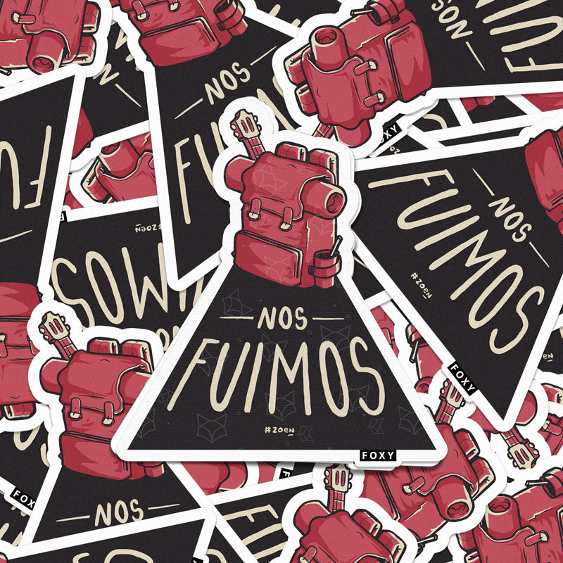 Nos Fuimos - Sticker