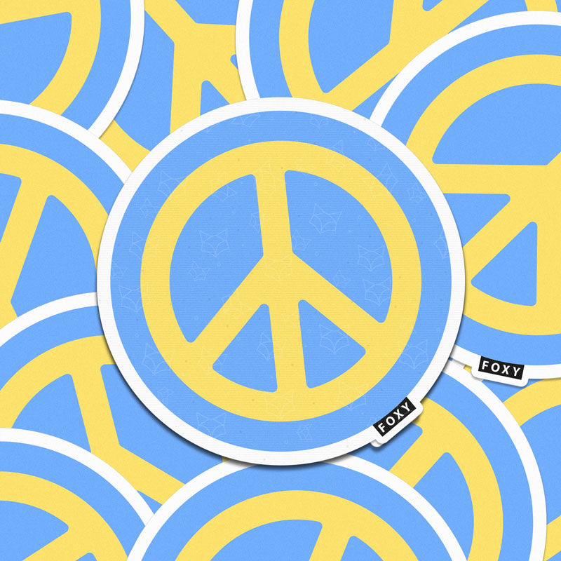 Peace Blues - Sticker