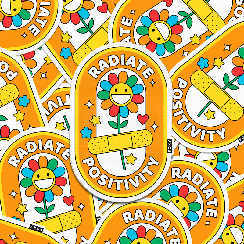 Radiate Positivity - Sticker